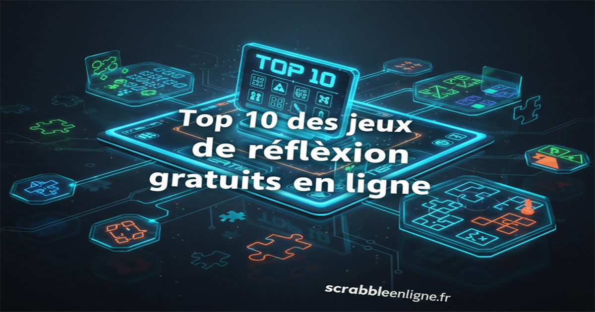 Top 10 des jeux de réflexion gratuits en ligne