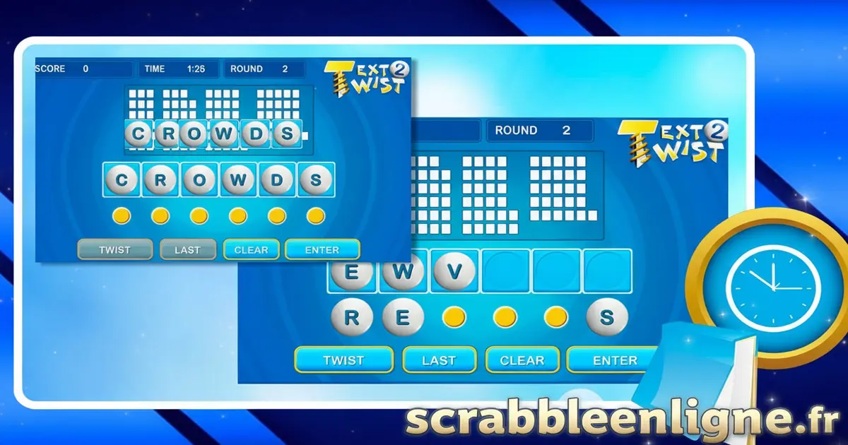 Jouer au Text Twist 2 gratuit